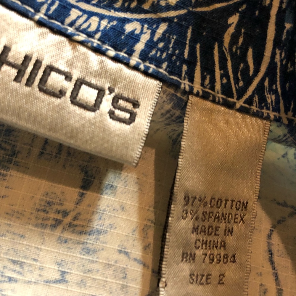 Chico’s multi-color jacket - Picture 5 of 5